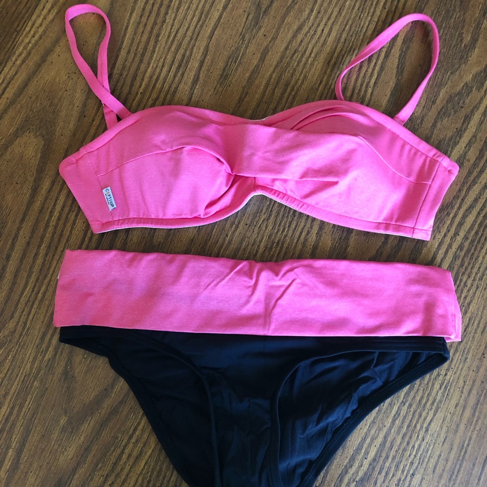 Captiva Coquina Twist Bandeau Bikini